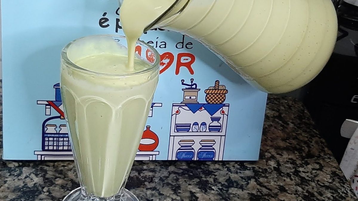 Vitamina de abacate com leite ninho/super fácil de fazer uma delícia 😋🥑