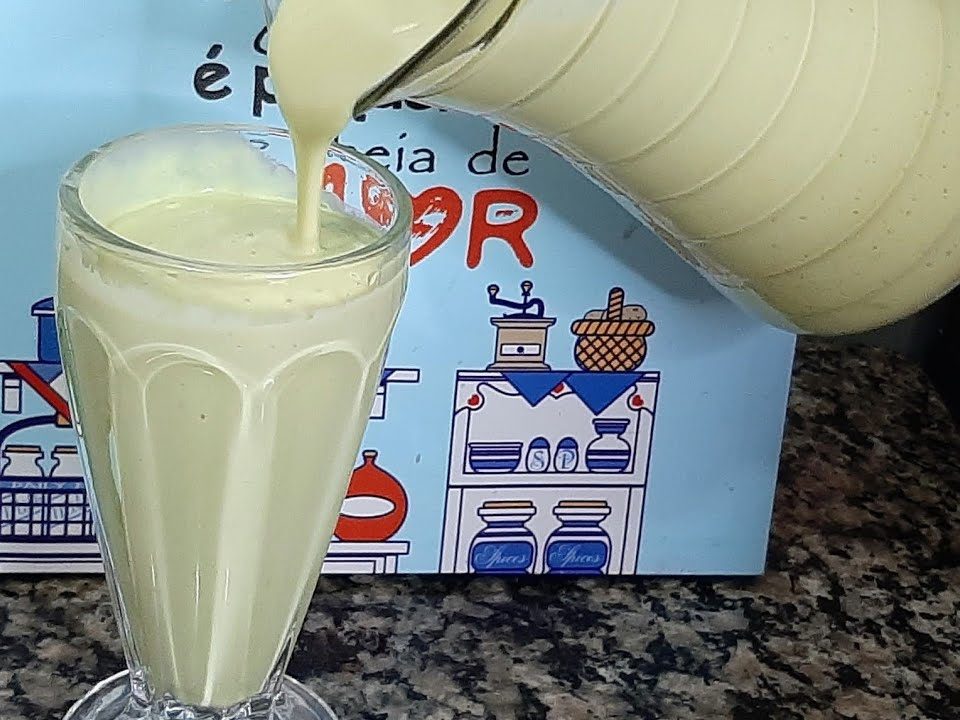 Vitamina de abacate com leite ninho/super fácil de fazer uma delícia 😋🥑