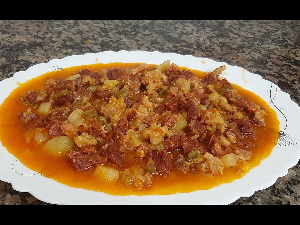 Charque ao molho na panela de pressão/uma delícia 😋😋😋