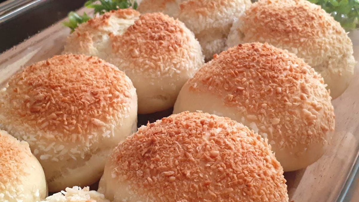 SEM OVO E SEM LEITE | PÃO DOCE DE COCO  | VOCÊ TAMBÉM VAI QUERER FAZER ESTA RECEITA | Pão Vegano