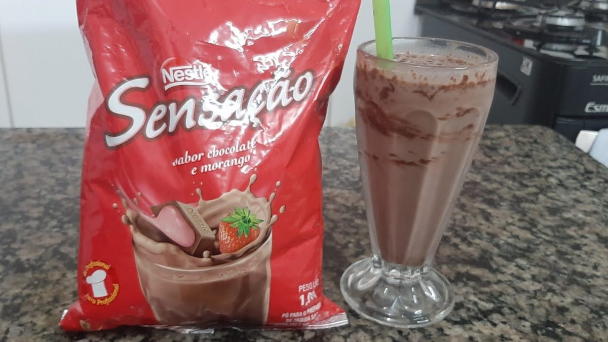 Provando chocolate sensação da Nestlé 🍓🍓🍓🍫🍫🍫