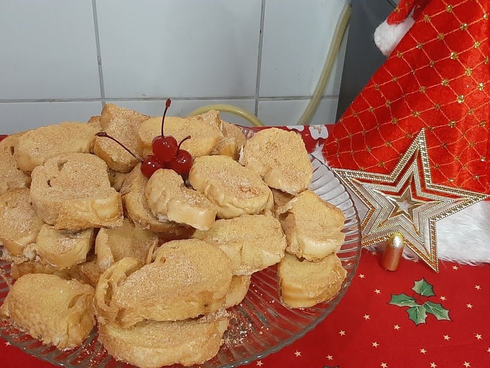 Rabanada assada no forno/uma delícia ótimo opção para sua ceia de Natal 🎅🎅🎅🎅🎅🎅