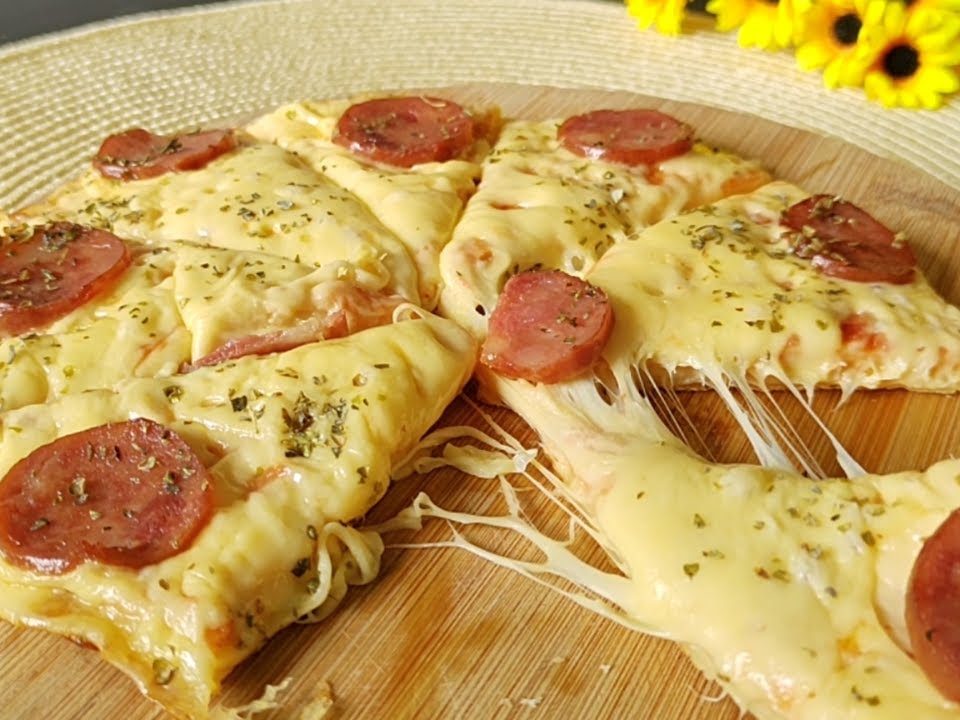 2 RECEITAS DE PIZZA SEM FORNO E SEM TRIGO | RECEITAS SEM GLÚTEN