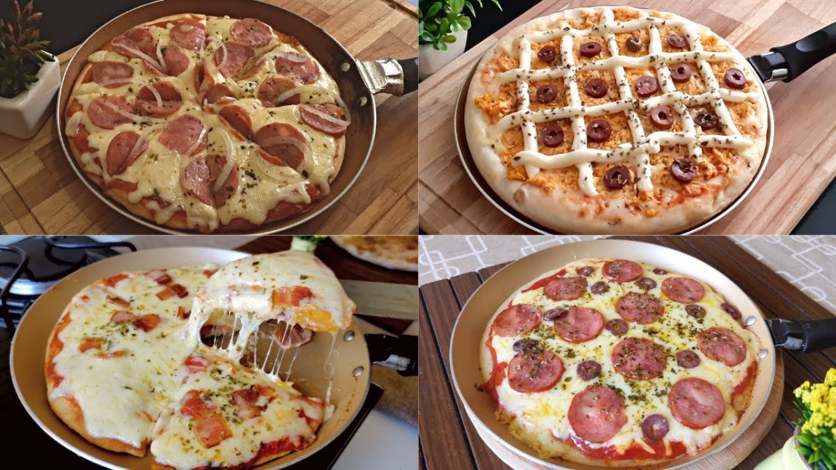 4 Receitas de Pizza de Frigideira | Cozinha Elementar