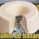 Pudim de banana.🍌🍌🍌 ( Não leva ovos e não vai ao forno ) muito rápido e prático de fazer