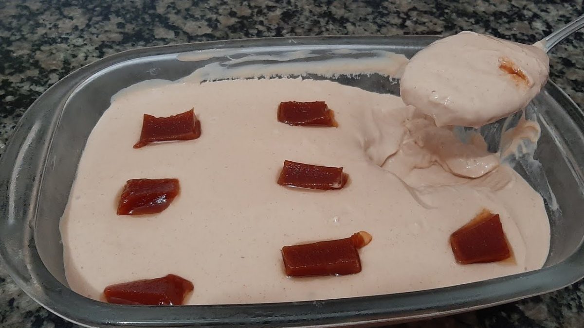 Mousse de goiabada/apenas 2 ingredientes uma delícia super fácil 😋😋