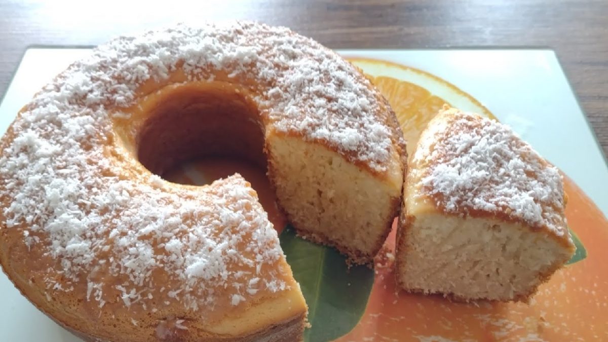 BOLO DE ARROZ FOFINHO SEM GLÚTEN