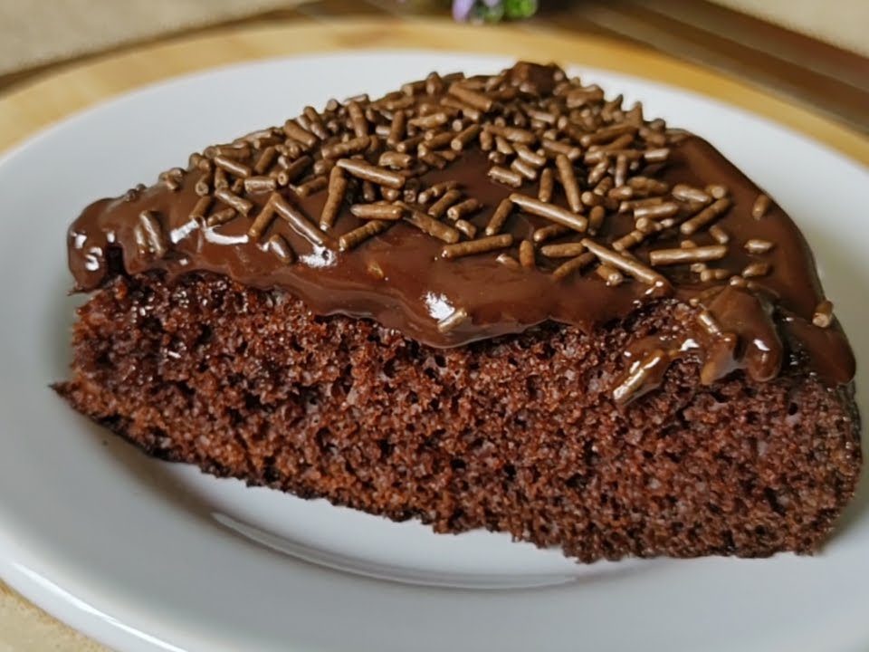 Bolo de Chocolate na Frigideira | Massa Super Fofinha e com Apenas 1 Ovo