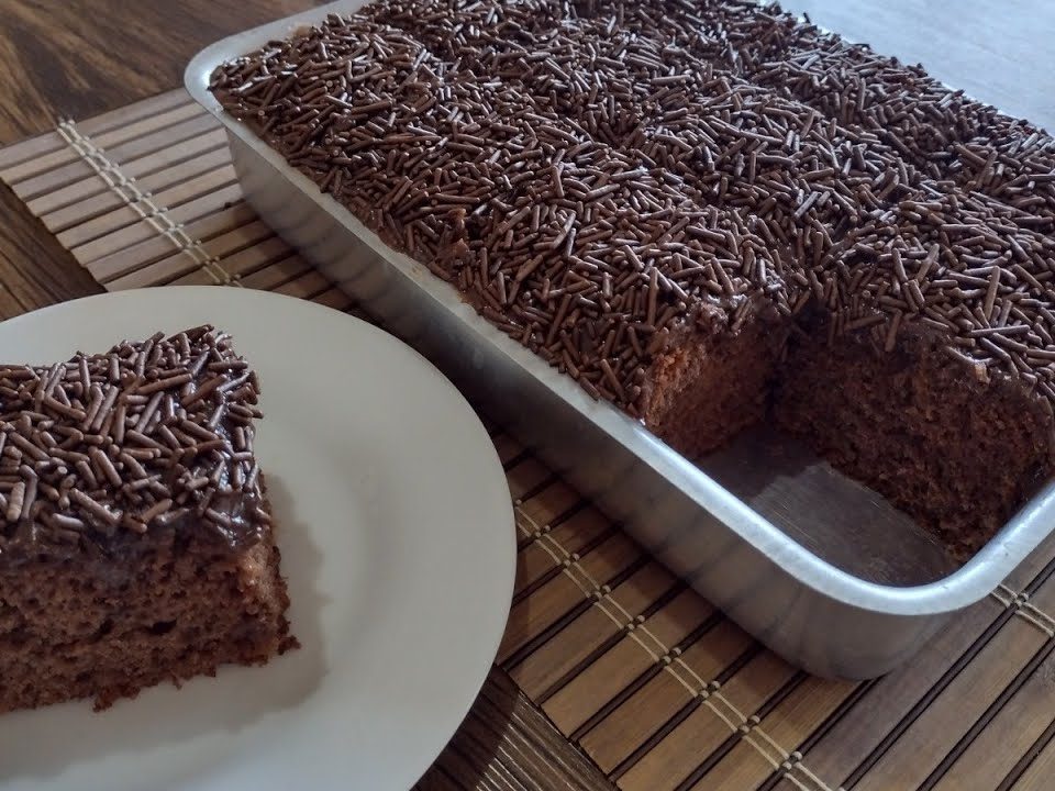 BOLO DE NESCAU FOFINHO FEITO NO LIQUIDIFICADOR!!