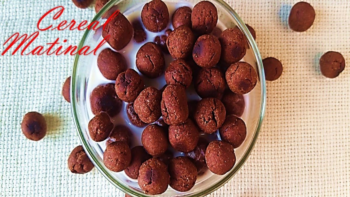 Receita de Cereal  Matinal integral Caseiro de cacau do TIPO NESCAUBALL / SEM GLÚTEN