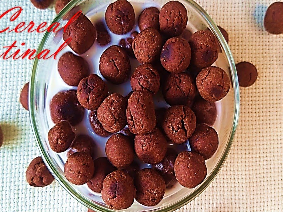 Receita de Cereal  Matinal integral Caseiro de cacau do TIPO NESCAUBALL / SEM GLÚTEN