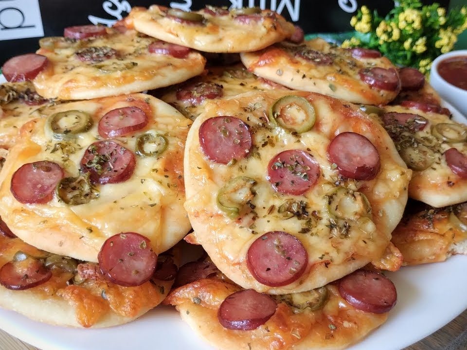 COMO FAZER MINI PIZZA | RECEITA PERFEITA PARA FAZER HOJE!