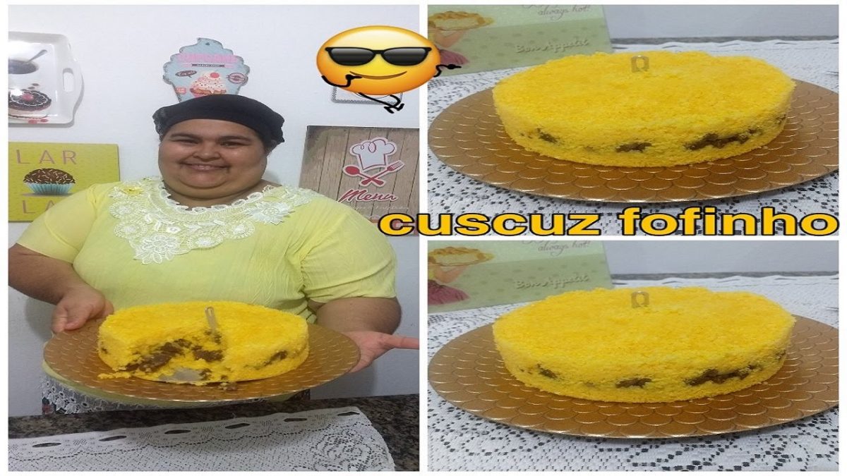 Cuscuz recheado com carne de sol