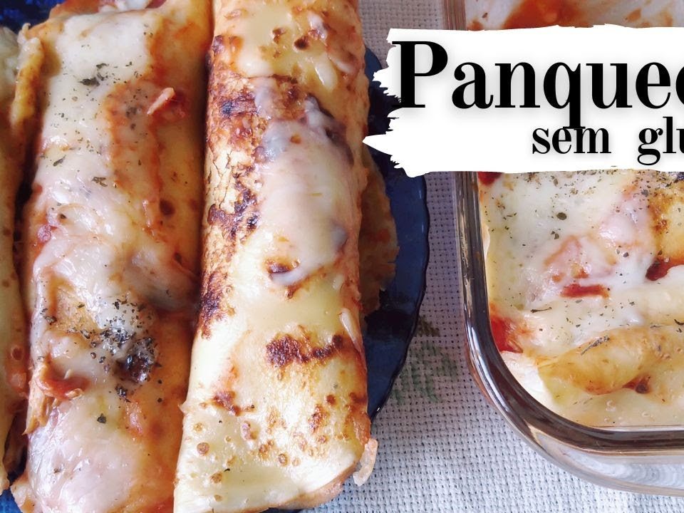 RECEITA DE PANQUECA DE FRANGO FEITA COM AMIDO DE MILHO -  Leves e Super Saborosas