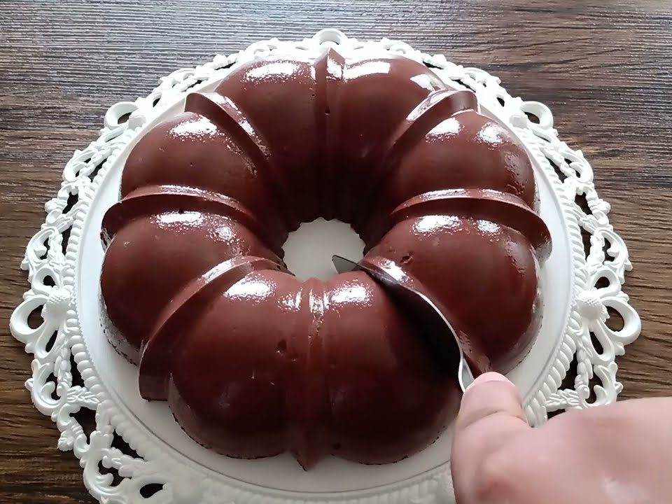 PUDIM DE CHOCOLATE / DELICIOSA SOBREMESA SABOR DANETTE 😋😋🤩