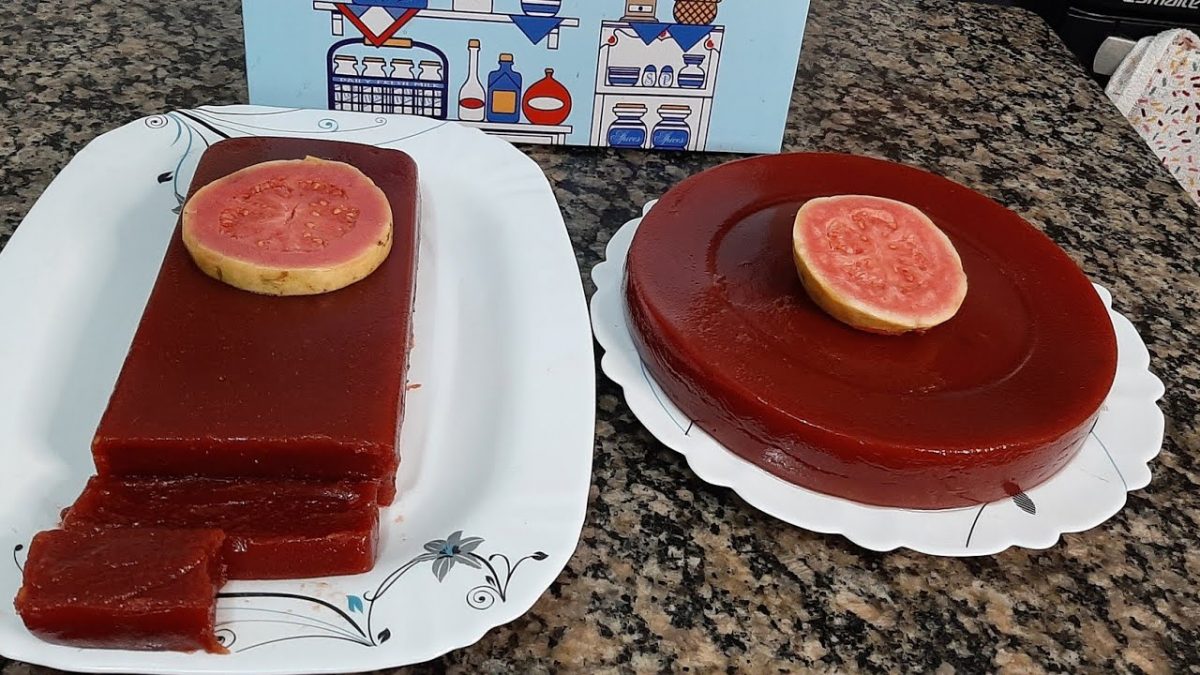 Doce de goiaba de corte caseiro/ o melhor Doce !só três ingredientes.