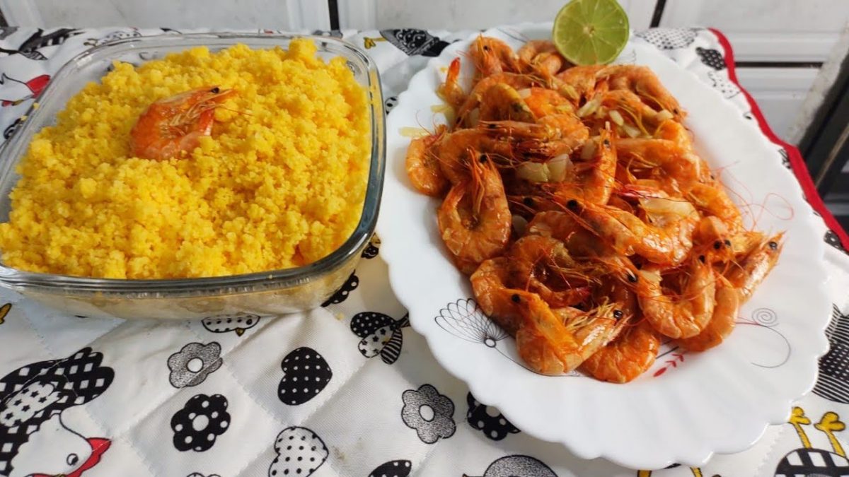 Quarenta com camarões defumado/ jantar nordestino, uma delícia  fácil de fazer !🦐🦐#comidatipica