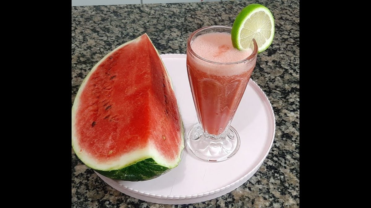 Suco de melancia com limão 🍉🍉🍋🍋afrodisíaco e baixa pressão!!