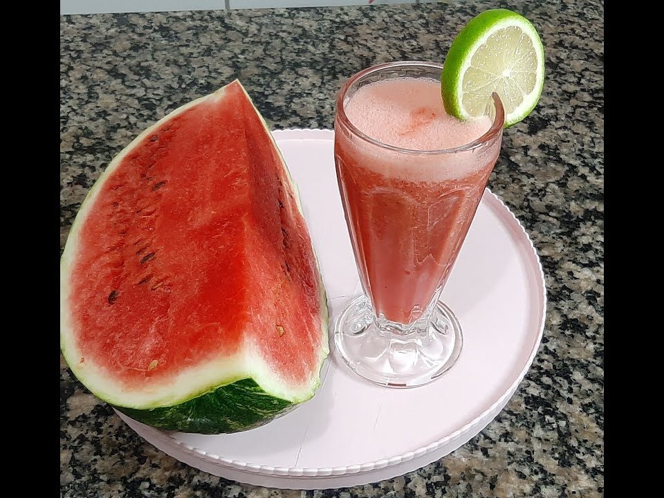 Suco de melancia com limão 🍉🍉🍋🍋afrodisíaco e baixa pressão!!