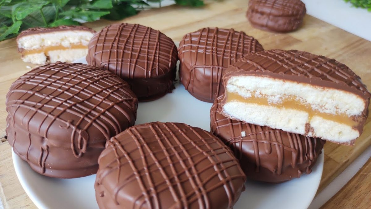 Faça e Venda | Receita de Alfajor de Doce de Leite | Simples e muito Fácil