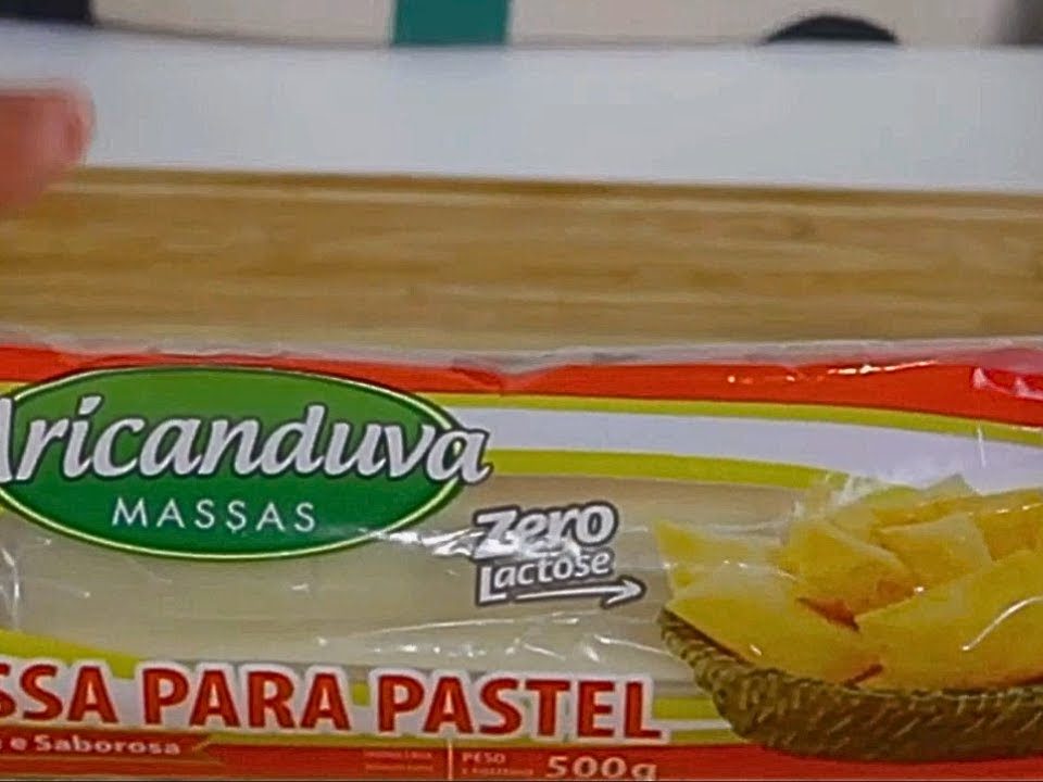 FIZ ISTO NA MASSA DE PASTEL E NÃO SOBROU NADA.