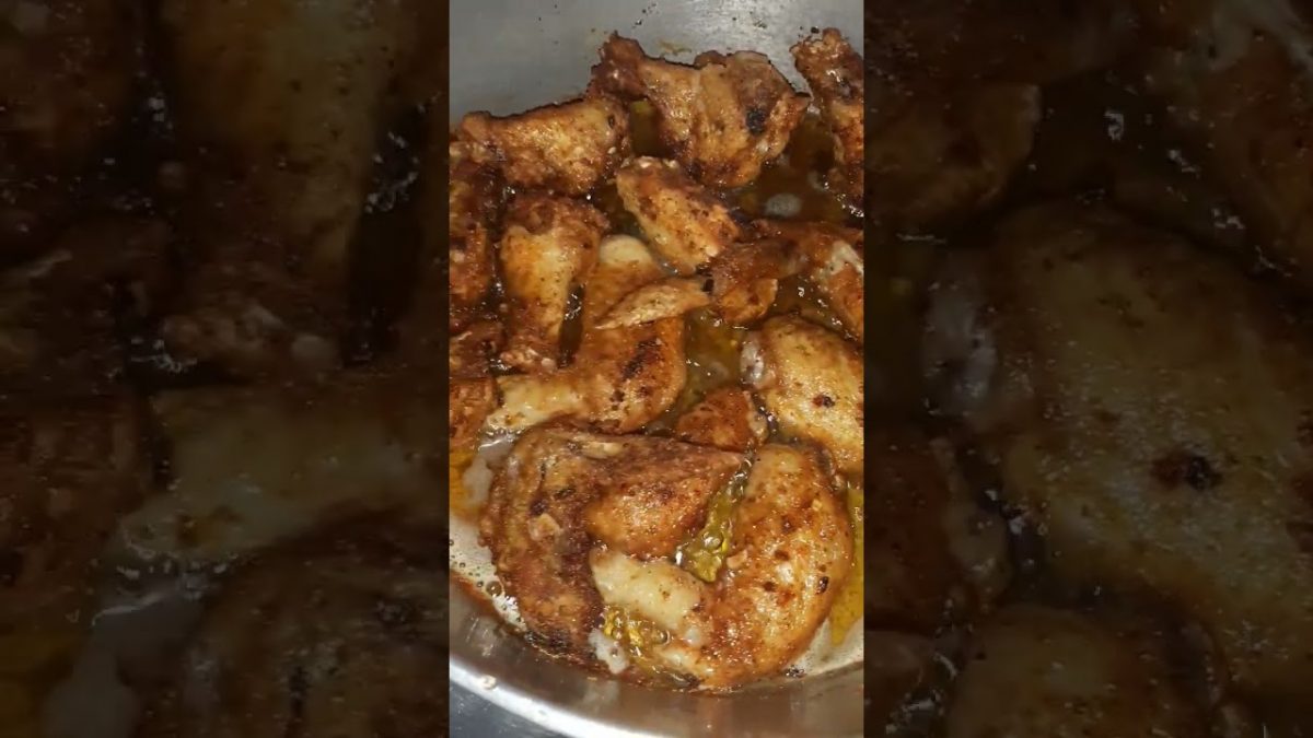 frintado assinha de frango #comidatipicadonordeste #frango