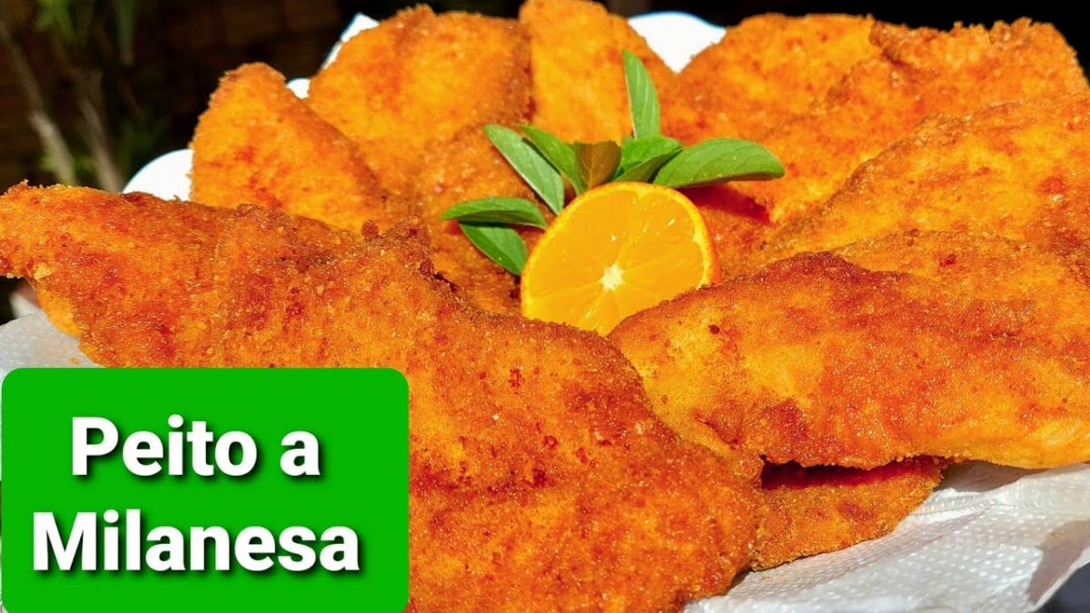 COMO FAZER FRANGO EMPANADO - FILÉ A MILANESA SEQUINHO IGUAL DE RESTAURANTE - Top Receitas