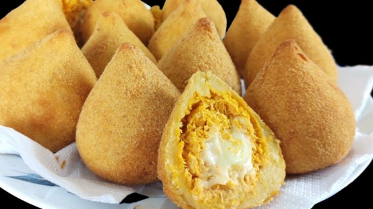 O SALGADO MAIS SABOROSO DO MUNDO | COXINHA DE FRANGO COM CATUPIRY | A MELHOR RECEITA