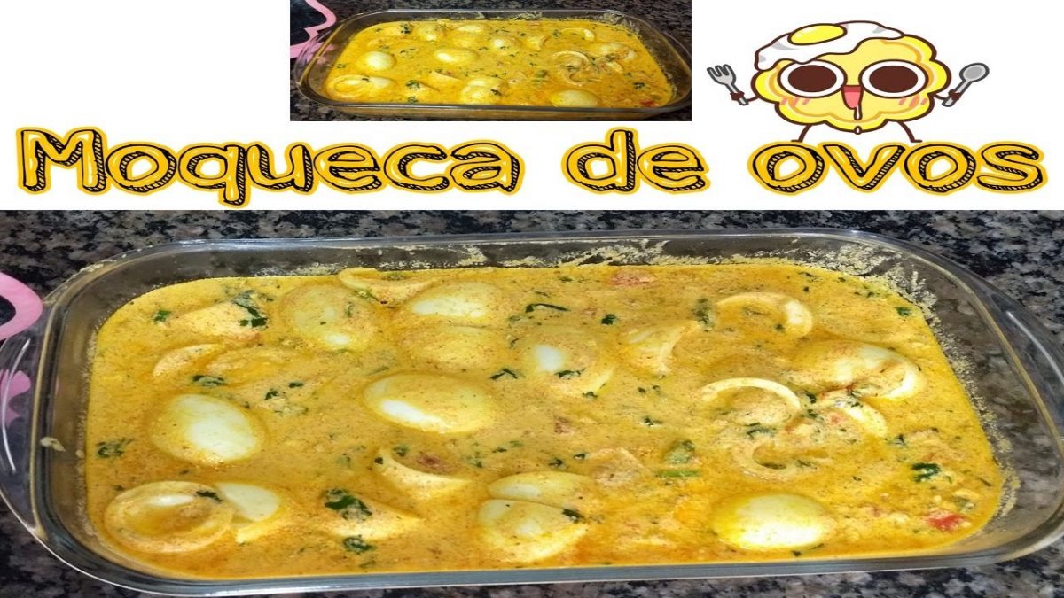 Moqueca de ovos . Fácil fácil de fazer. Uma maravilha de receita