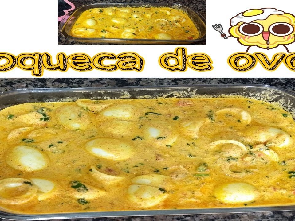 Moqueca de ovos . Fácil fácil de fazer. Uma maravilha de receita