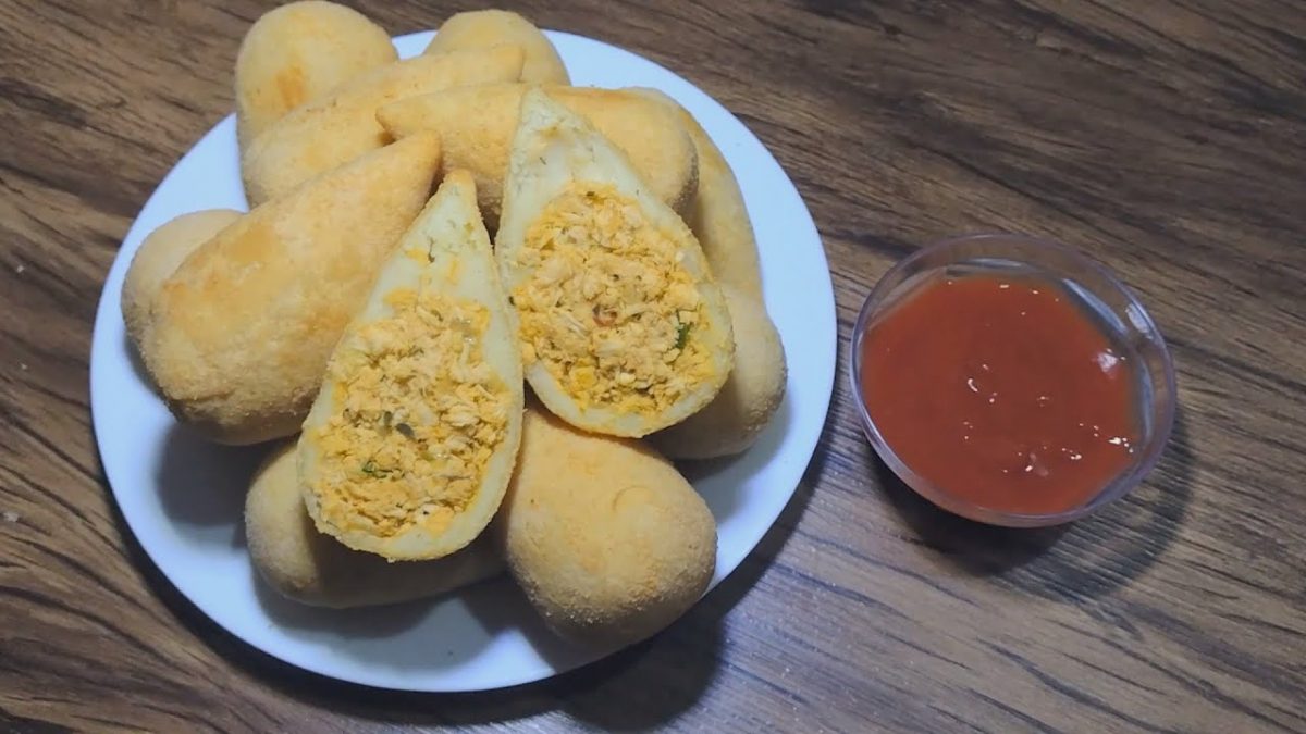 COXINHA COM MASSA DE BATATA / A MELHOR QUE VOCÊ VAI PROVAR !! - COXINHA DE BUTECO