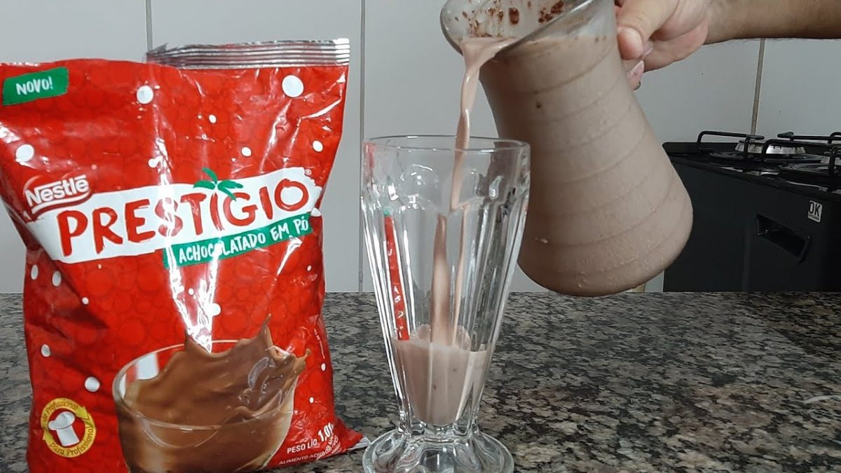 Provando novo achocolatado sabor prestígio da Nestlé 🍫🍫