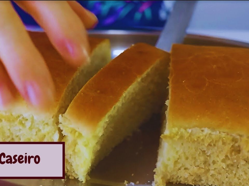 PÃO CASEIRO MAIS FÁCIL QUE ESTE NUNCA VI. SEM SOVAR E SEM FAZER SUJEIRA.