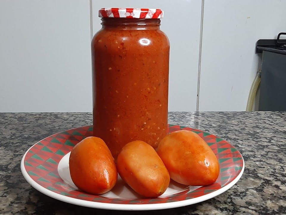 Molho de tomate caseiro/ super fácil e delicioso 🍅🍅🍅🍅