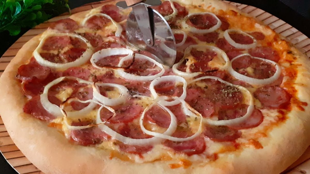 PIZZA CASEIRA COM BORDA RECHEADA | MASSA PROFISSIONAL | A MELHOR RECEITA