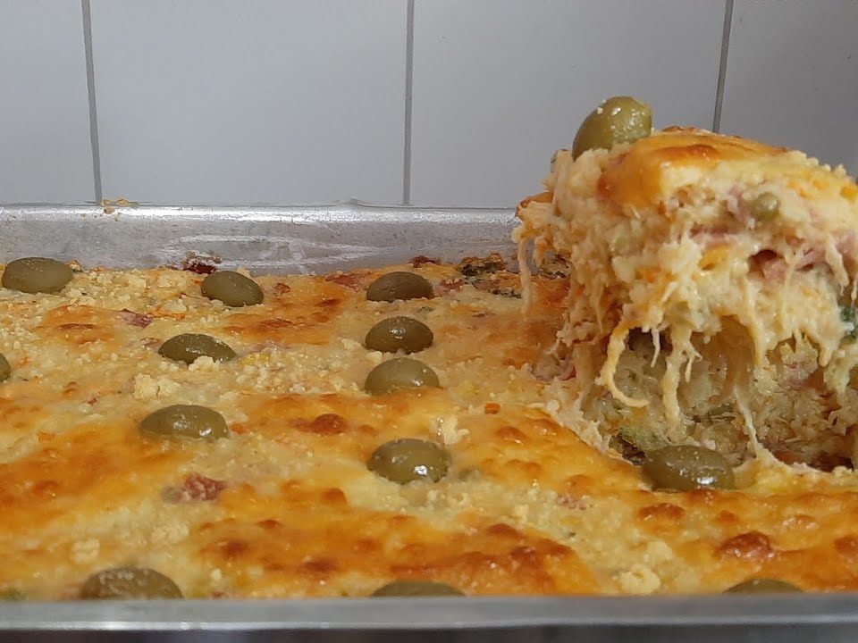 Super torta de sobra de arroz muito cremosa tamanho familia🥧🥧🥧🥧