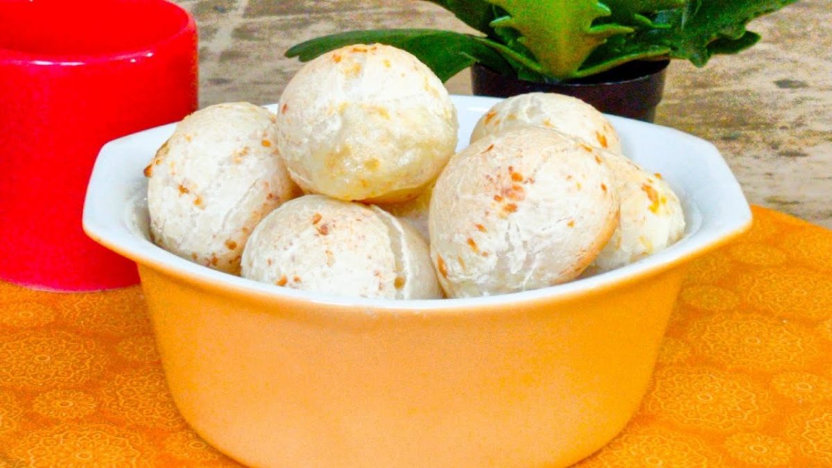 Sem escaldar sem sovar | Pão de queijo fácil e rápido | só 3 ingredientes