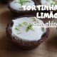 SOBREMESA FIT - Mini Torta Mousse de Limão SEM AÇÚCAR SEM GLÚTEM