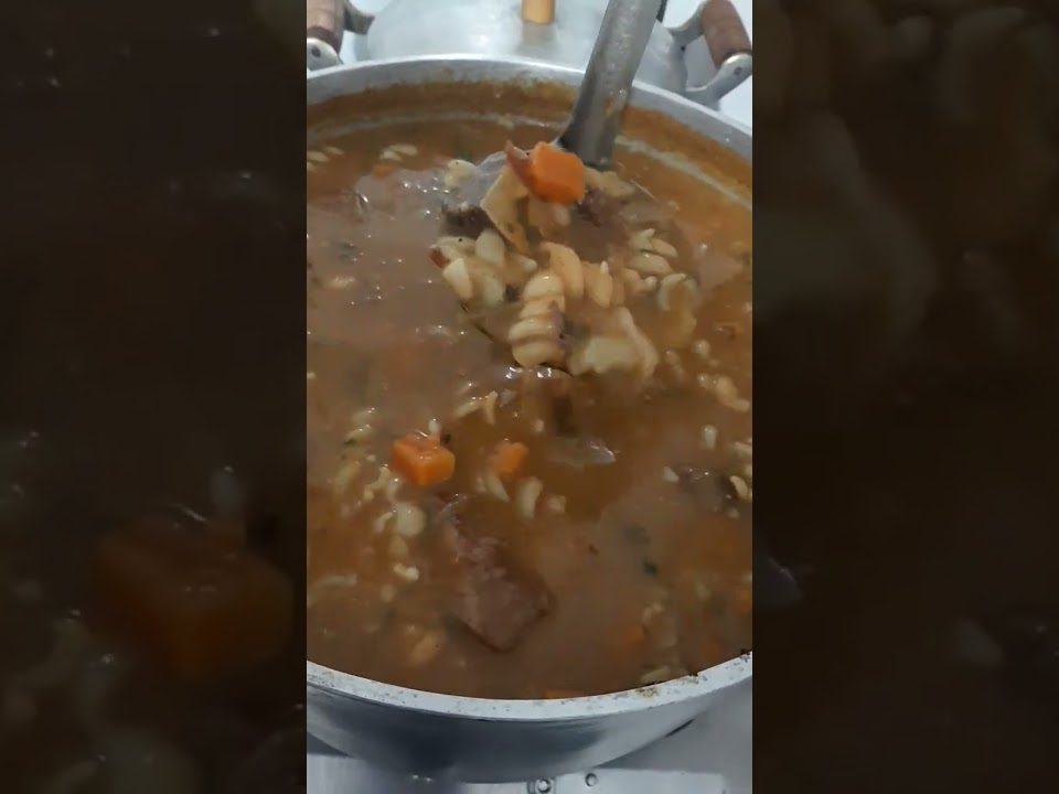 sopao de feijão com carne pra família toda!#sopa