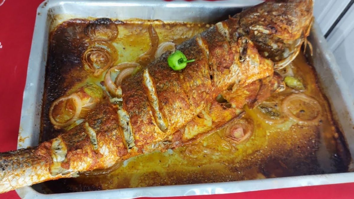 Peixe assado no forno / como temperar e assar corretamente, uma verdadeira delícia !!😋#peixe