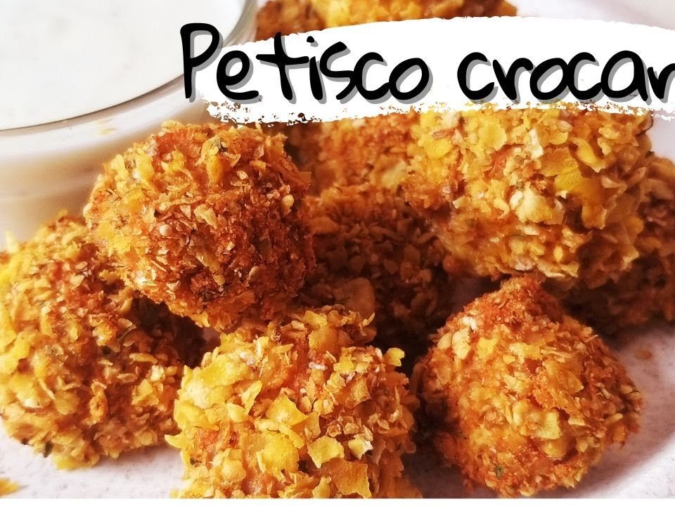 Receita Saudável para Petiscar - Bolinho de Atum Crocante SEM NENHUMA FARINHA e Molho de Iogurte