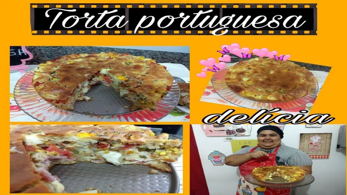 Torta portuguesa muito fácil de fazer ( uma delícia 😋)