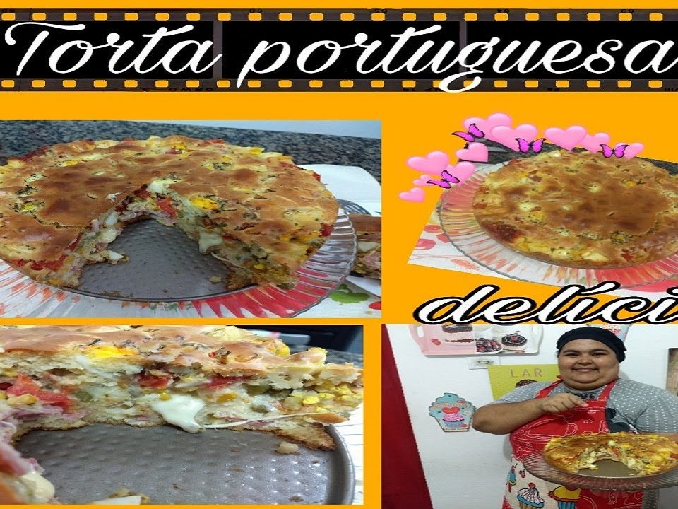 Torta portuguesa muito fácil de fazer ( uma delícia 😋)