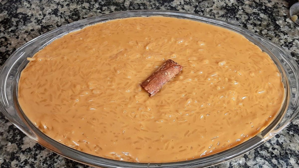 Arroz doce caramelizado/muito cremoso uma delícia 🥥🥥