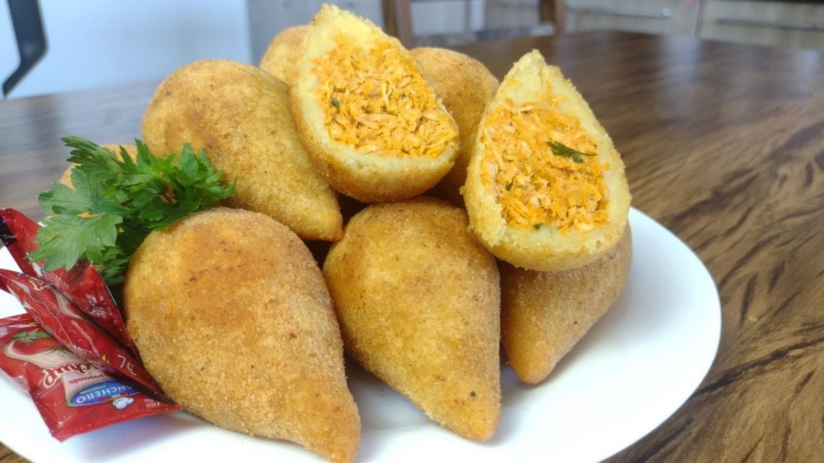 COXINHA DE FRANGO FÁCIL, SEQUINHA E CROCANTE!!