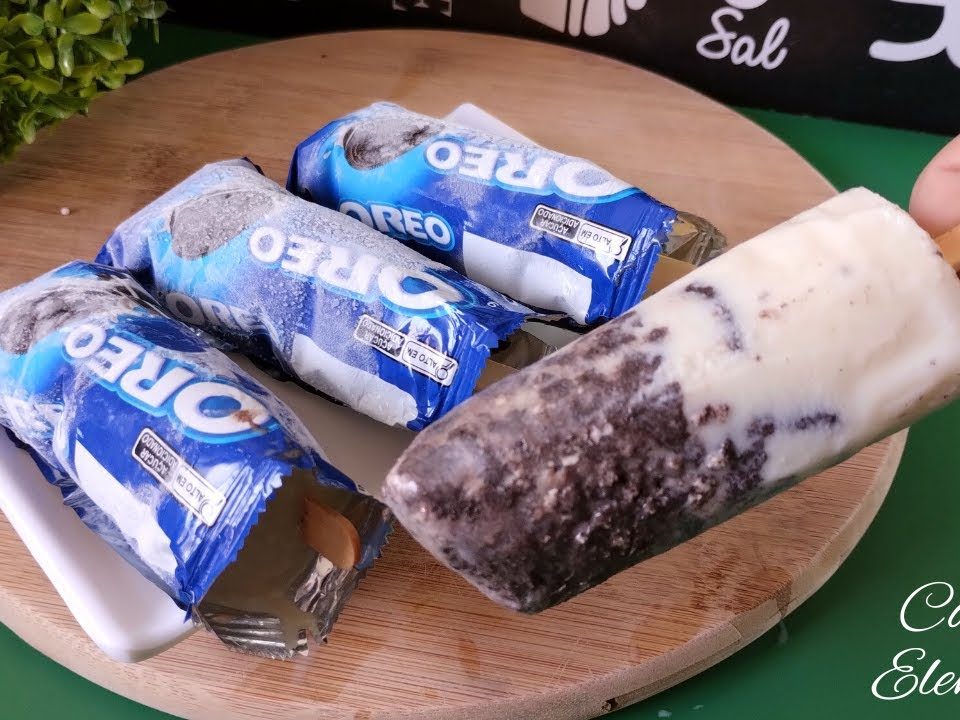 DO BISCOITO AO PICOLÉ | APENAS 3 INGREDIENTES | Picolé de Oreo