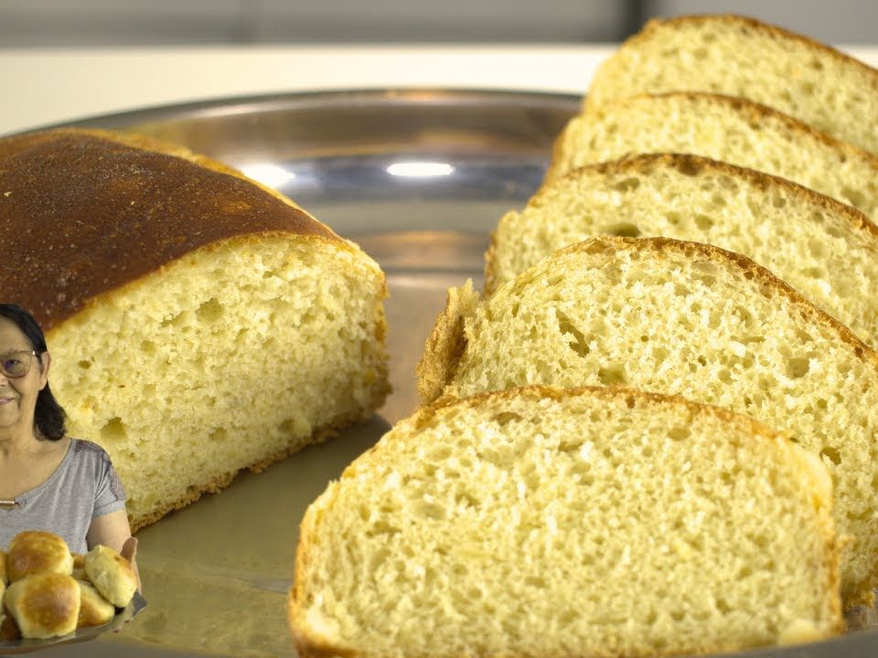 PÃO CASEIRO DE MANDIOCA. MACIO E FOFINHO.RECEITA PERFEITA PARA O LANCHE.