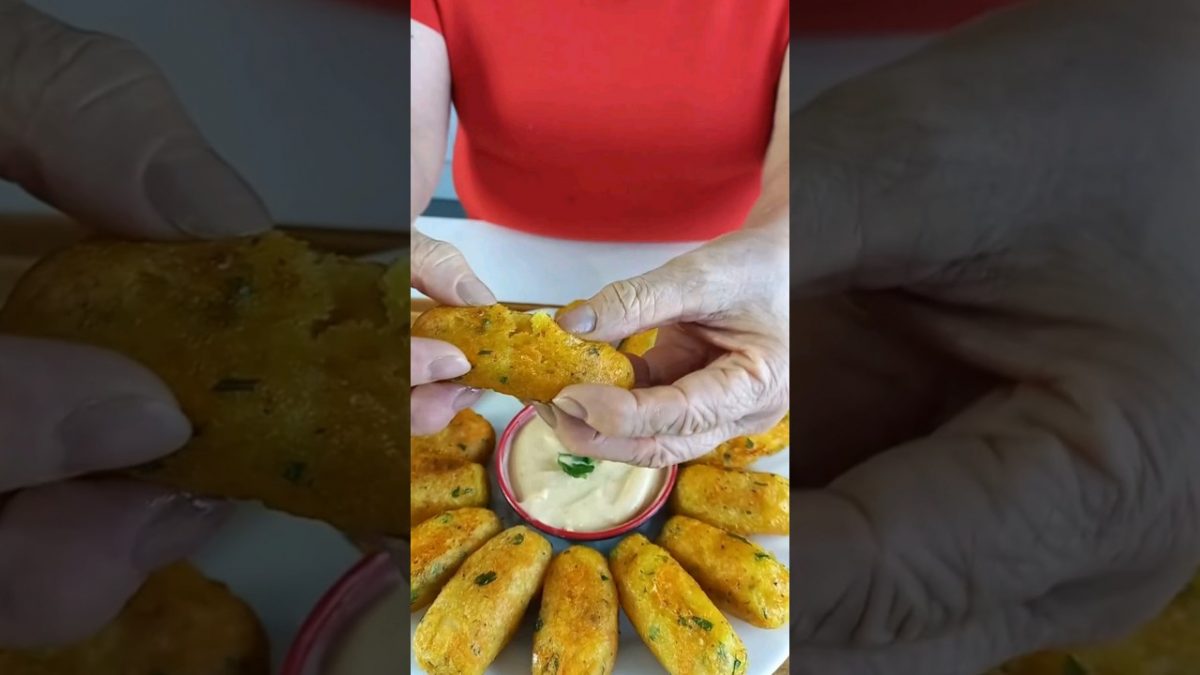 Receita de bolinhose batata com cenoura fácil.