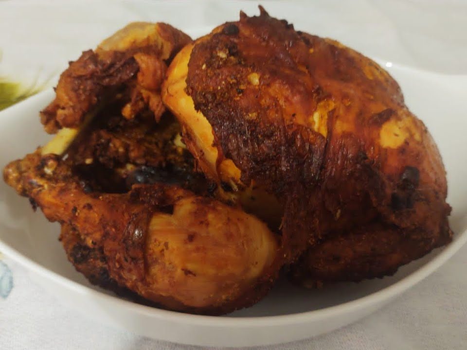 Galeto assado na airfryer fica a pururuca/verdadeira delícia #galeto 🍗🍗🍗#comidatipicadonordeste