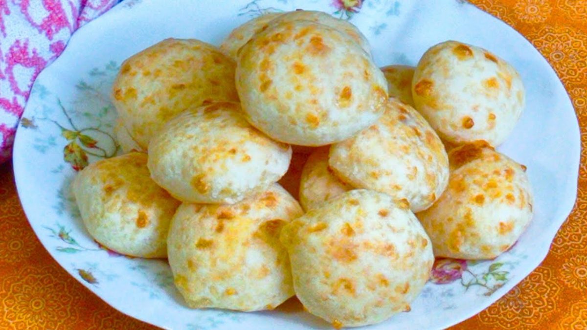 SÓ 3 INGREDIENTES | PÃO DE QUEIJO DE TAPIOCA | SEM ESCALDAR SUPER FÁCIL